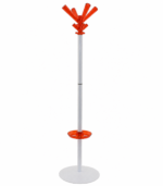 PORTE MANTEAU JOY GRIS ROUGE