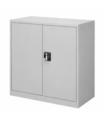 ARMOIRE METALLIQUE BASSE A 2 PORTES BATTANTES