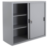 ARMOIRE METALLIQUE BASSE A 2 PORTES COULISSANTES (2)