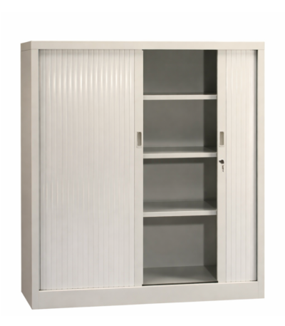ARMOIRE METALLIQUE HAUTE A RIDEAU H_ 160 CM MONOBLOC