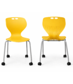 MATA SUR 4 ROUELTTES JAUNE