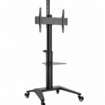 Support TV mobile sur roulettes - EN ALUMINIUM -TTV12-46TW
