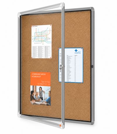VITRINE D'AFFICHAGE NOBO 9xA4