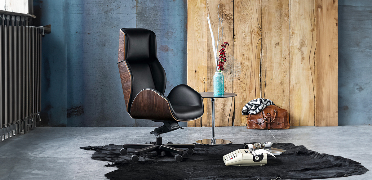 Fauteuil de Direction SUONI WOOD BY FLEX OFFICE SOLUTIONS